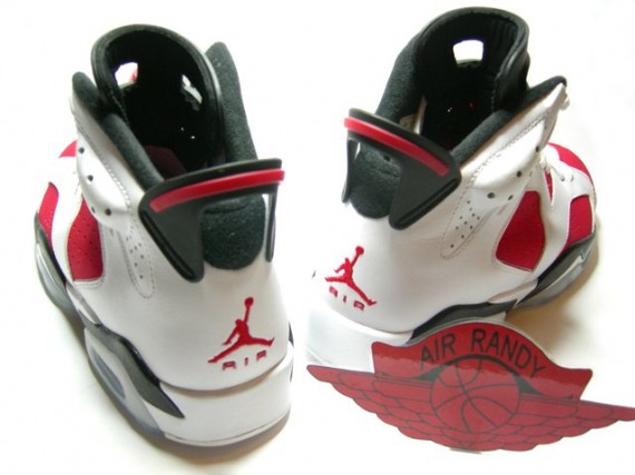 Air platinum jordan Vi Carmine Retro 5