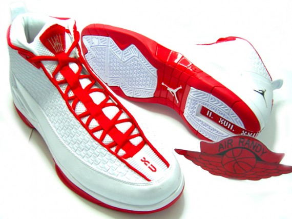 Jordan 15 clearance red and white