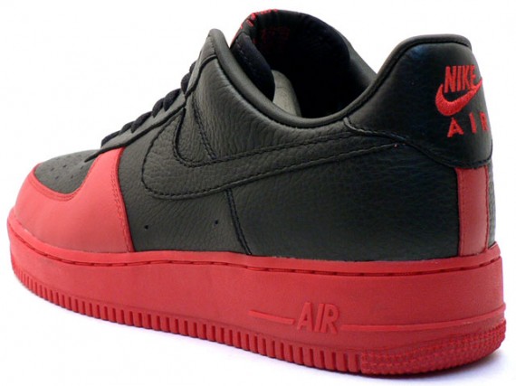 Nike Air Force 1 Low Adv Black Red 2