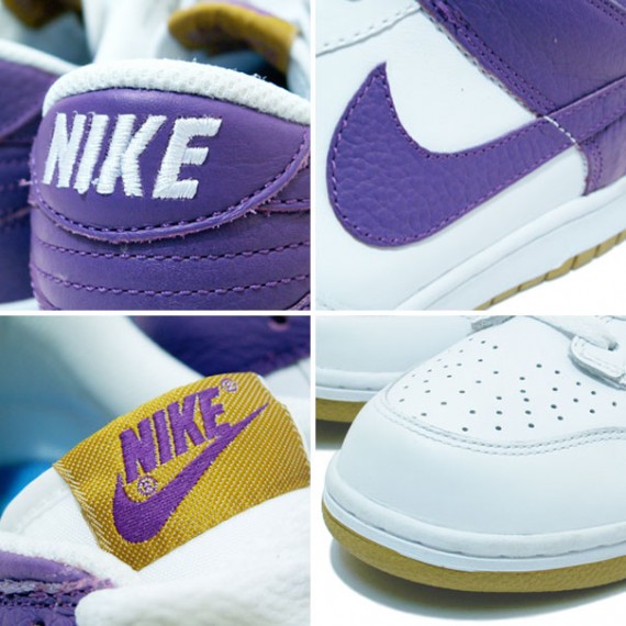 Nike Dunk Low White Light Purple 3