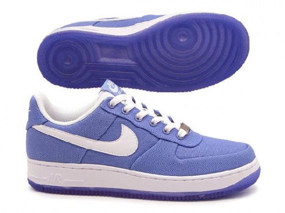 Nike WMNS Air Force 1 Canvas - Purple Frost - SneakerNews.com