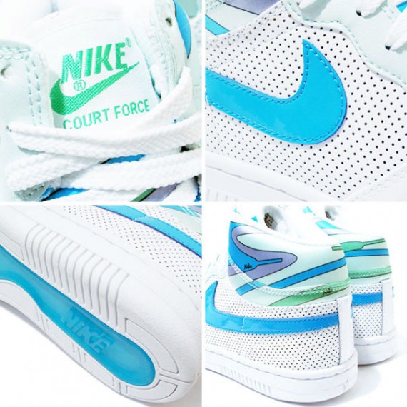 Nike Court Force High - Kaleidoscopic