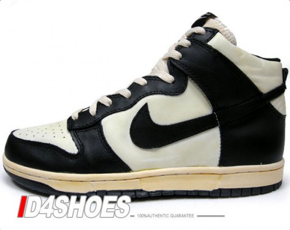 Nike Vintage Dunk High - Black - White - SneakerNews.com