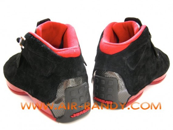 Air Jordan Xviii Black Red 4