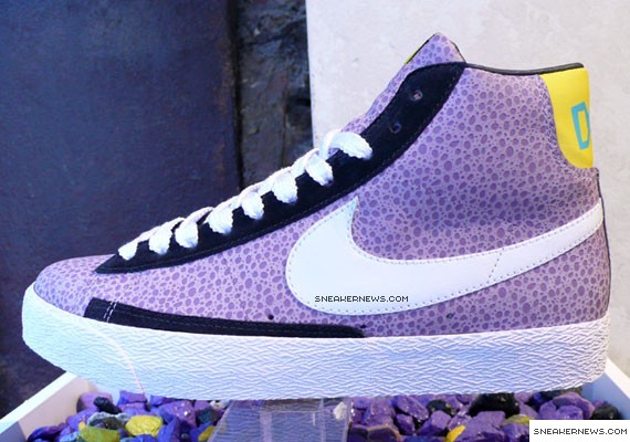 Nike Blazer High x Dave’s Quality Meat (DQM) Lavender – Detailed Photos