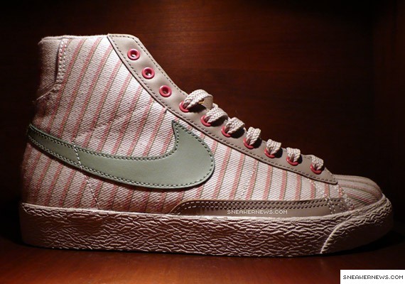 Nike WMNS Blazer Mid - Pink Clay Stripes