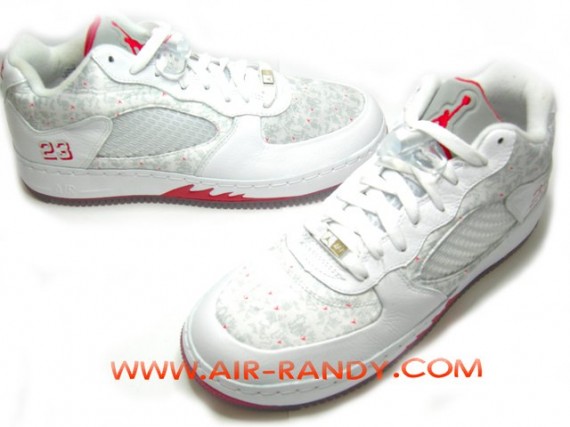Air Jordan Force V (5) Fusion Low - “Is It The Shoes” White