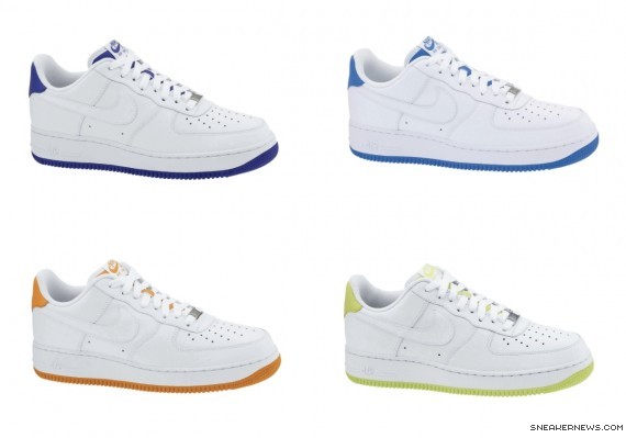 Nike Air Force 1 Low '07 - 4 New Colors
