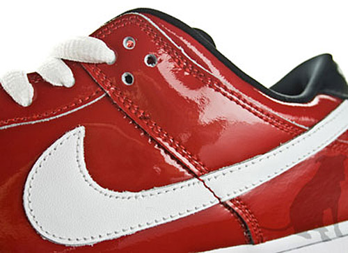 Nike Dunk Low SB - “Mexico Mystery” Red Patent - Red-White Gradient