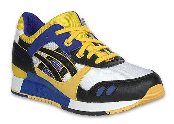 Asics Gel Lyte III - White-Yellow-Black-Purple