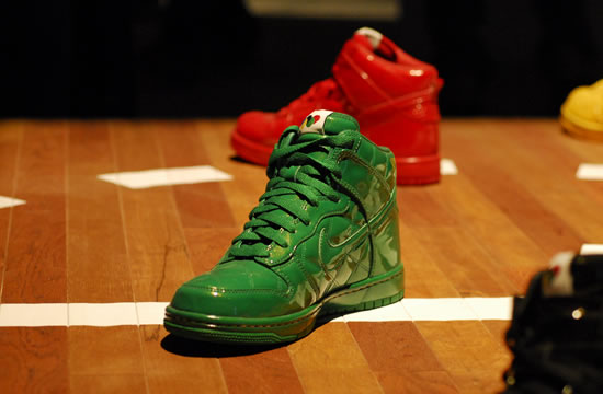 Nike Sportswear Dunk High - Quited Patent Leather