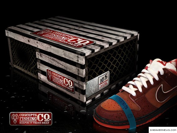 Nike SB “Concepts Lobster” Dunk – Special Edition