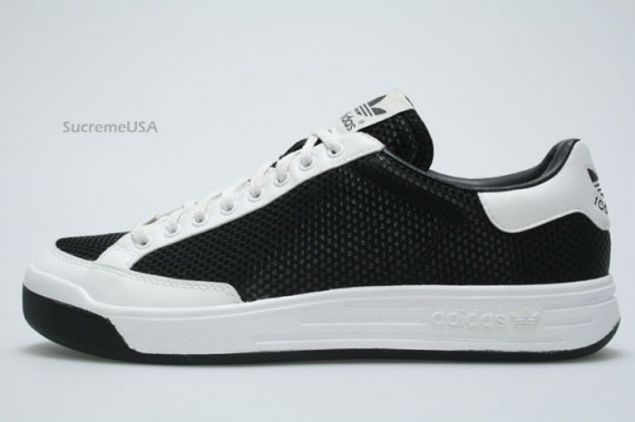 Adidas Rod Laver Low Black - White - Weave - SneakerNews.com