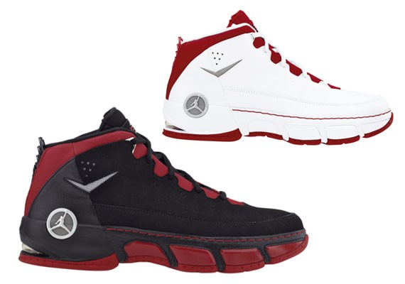 Air Jordan CP (Chris Paul) – Black Red + White Red