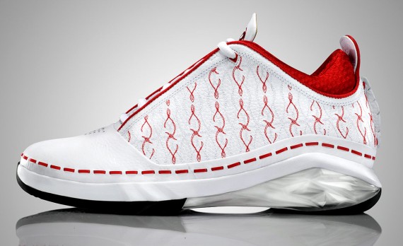 Air Jordan XX3 Low – White/Red + White/Navy – July 08