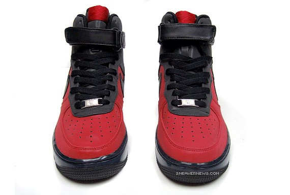 Nike Air Force 1 High Supreme 08 - Sheed - Black - Varsity Red 