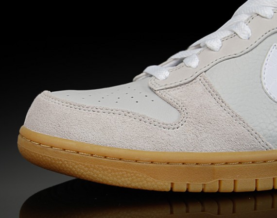 Nike Dunk High Premium - White - Horse Hair - Gum