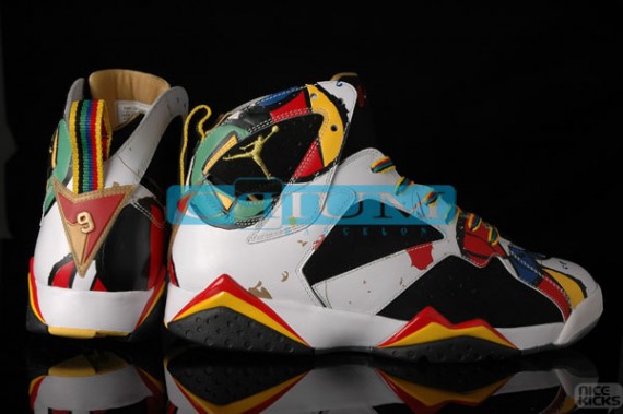 Air Jordan VII Retro 'Miró' Sample, Size 13, The Games