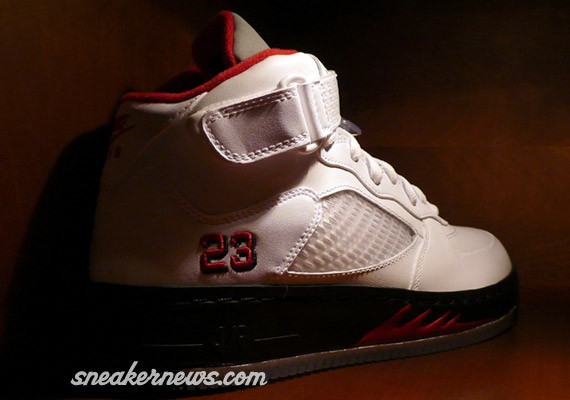 ajf 5 black varsity red