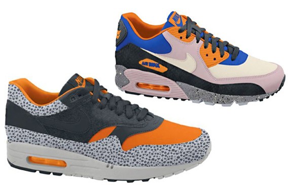 Todavía embotellamiento jueves Nike Air Max 1 Safari 87 Inspired + Air Max 90 Mowabb Inspired -  SneakerNews.com