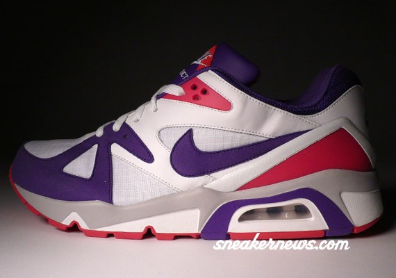 Nike Air Structure Triax 91 - White - Purple - Berry - New Available