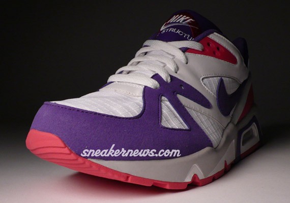 Nike Air Structure Triax 91 - White - Varsity Purple - Berry - Fall 2008
