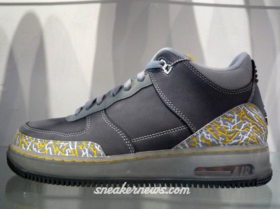 Nike Air Force AJF3 Flint Grey/Varisty Maize – GlobalNYkicks