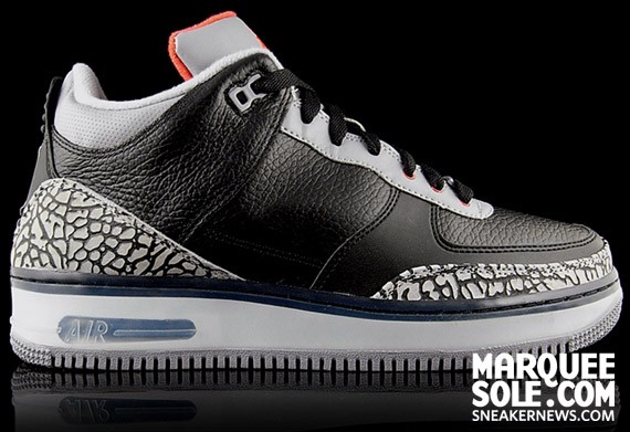 Air Jordan Force III (AJF 3) – Black Cement