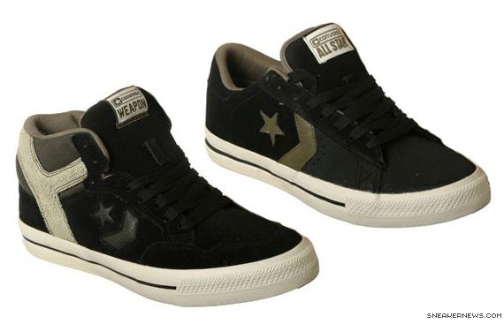 Converse Weapon + Pro Leather Skate Shoes