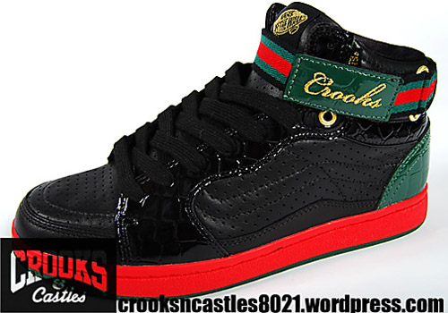 Vans x Crooks & Castles Fremont High Gucci - SneakerNews.com