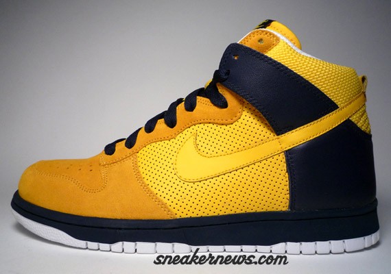 Nike Dunk High – Golden State Warriors Detailed Pictures