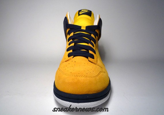 Nike, Shoes, Rare Nike Dunk High Golden State Warriors Blue Yellow