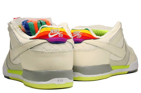 Nike SB P-Rod - Fuji Rod - Sail - Neon Yellow - Rainbow