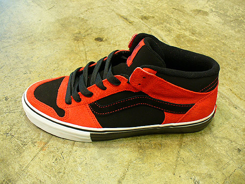 Vans tnt red shop yellow and black