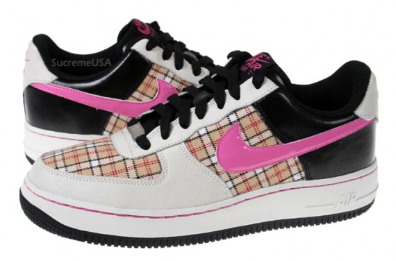 Nike Air Force 1 Low (GS) - Sail - Pink Fire - Black - SneakerNews.com