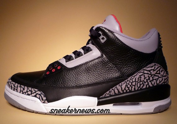 Air Jordan III (3) Retro - Black Cement - Countdown Pack - SneakerNews.com
