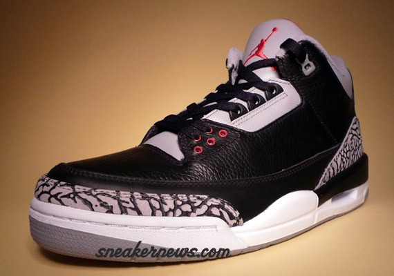 Air Jordan III (3) Retro - Black Cement - Countdown Pack - SneakerNews.com