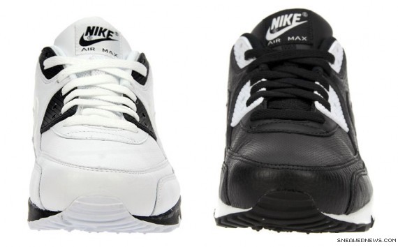 Nike Air Max 90 – White-Black + Black-White – Micro Perf