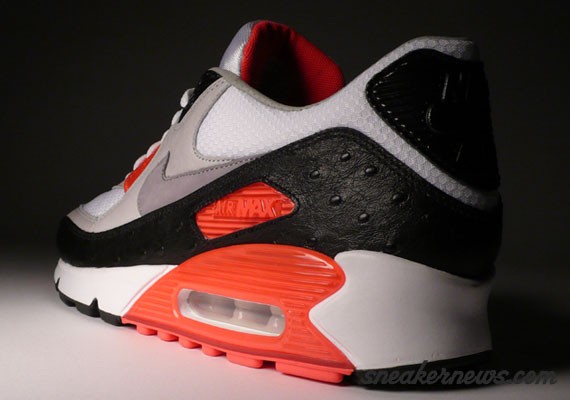 Nike Air 90 Infrared Premium - Ostrich and Leathers - SneakerNews.com