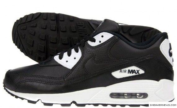 Nike Air Max 90 - White-Black + Black-White - Micro Perf