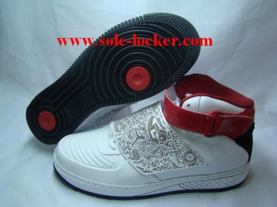 Nike Air Jordan Force XX (AJF20) - White - Red - Black