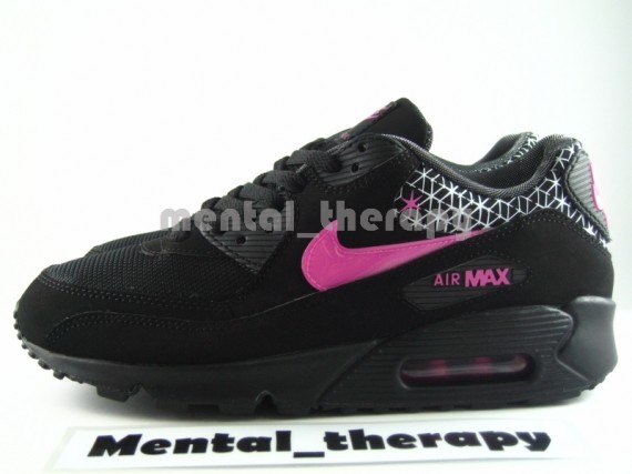 Nike Air Max 90 - Black - Pink - Sample