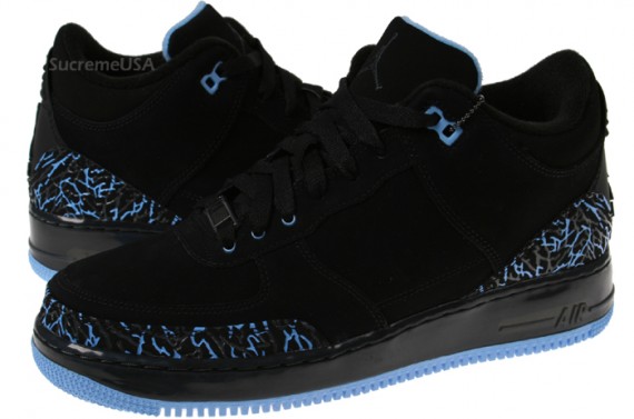 Jordan Force Fusion 3 Black - University Blue SneakerNews.com