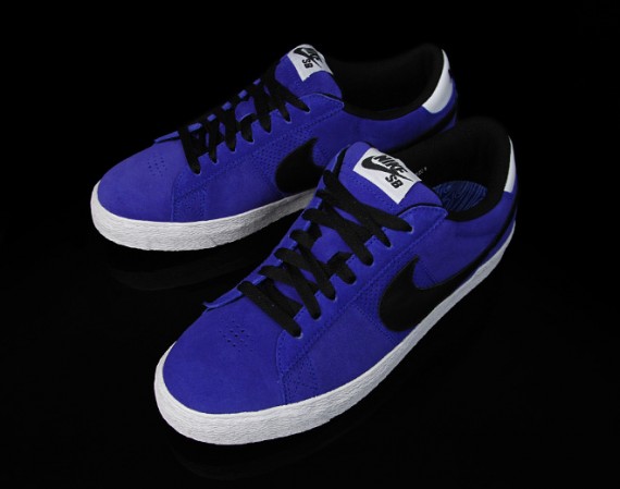 Nike SB Blazer Low - Varsity Royal - Black - SneakerNews.com