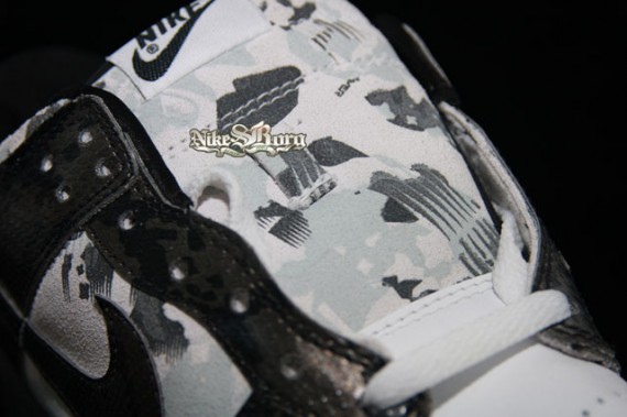 Nike Dunk Low - Croc Skin - White/Grey/Black