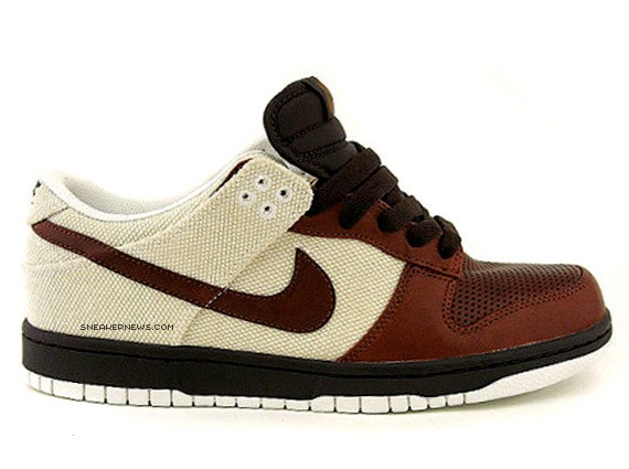 Nike Dunk Low – Brown – Tan – Canvas