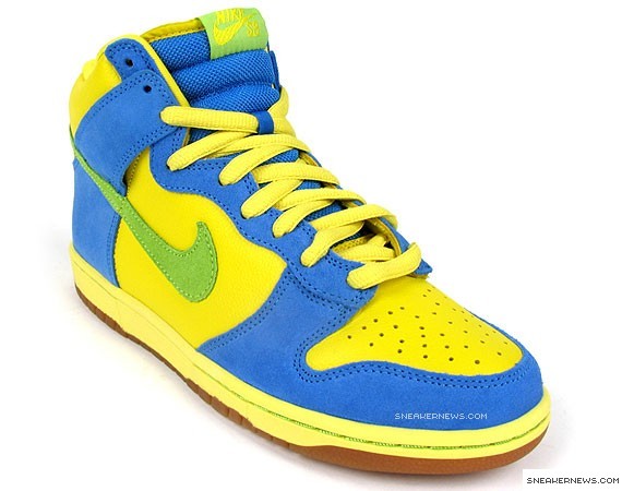 Nike Dunk High Premium SB - Marge Simpson - SneakerNews.com