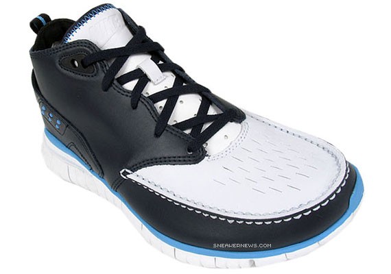 Nike Free Hybrid Boot ND - Black/Light Blue & Tan/White