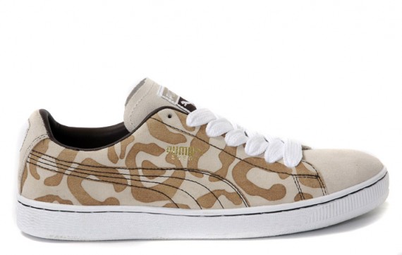 puma running Suede Leopard Print Pack