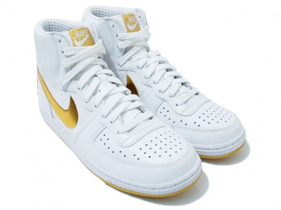 Nike Terminator High Supreme - White - Gold